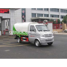 4x2 lecteur Dongfeng mini camion à ordures pour 2-4 mètres cubes